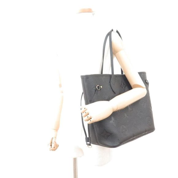 Louis Vuitton Monogram Emplant Neverfull MM - Picture 5 of 5